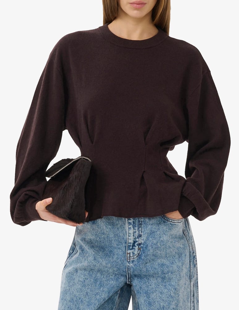 Gestuz Crewneck waist pullover - picture 1 Gestuz Crewneck waist pullover - picture 1