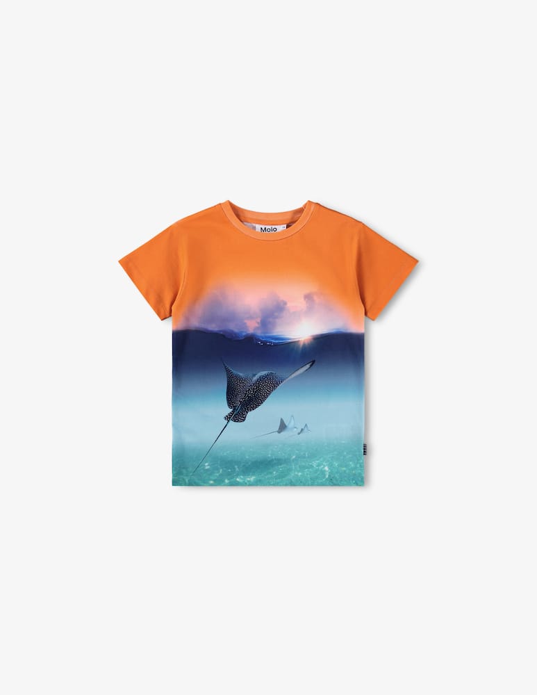 rinascente Molo T-shirt stampa oceano