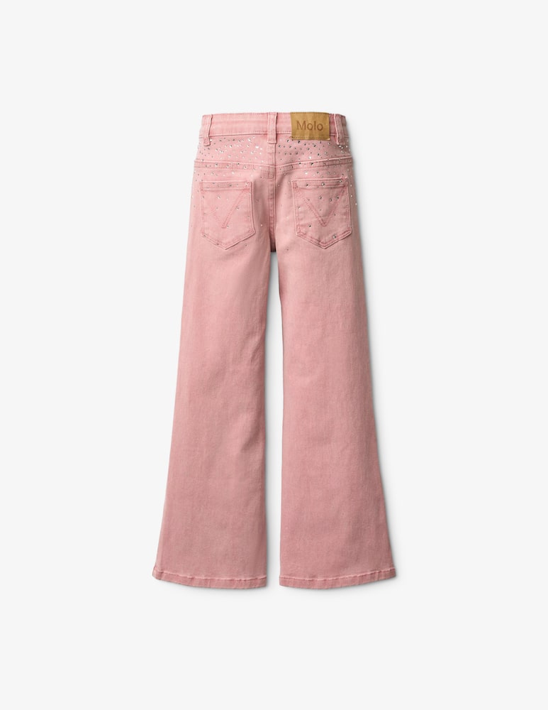 Molo Jeans con strass Asta - immagine 2