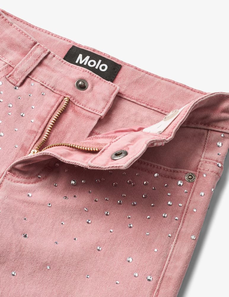 Molo Jeans con strass Asta - immagine 3