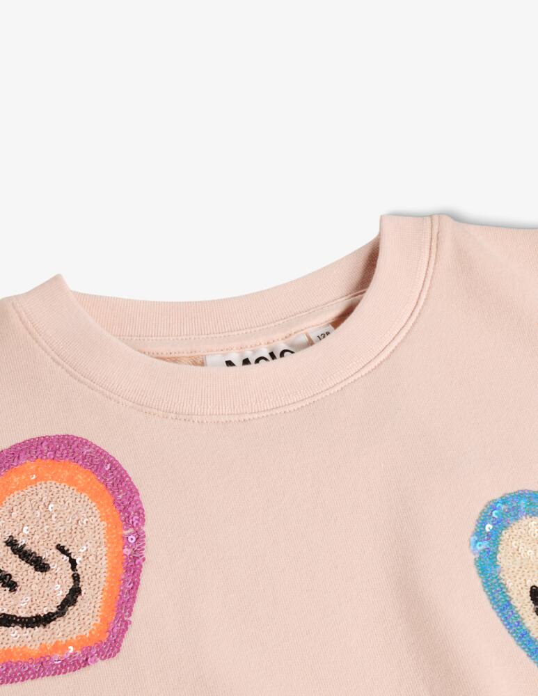Molo Smiley heart jumper - picture 3 Molo Smiley heart jumper - picture 3