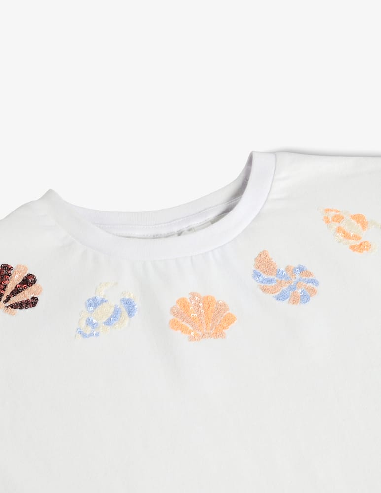 rinascente Molo Seashell motif t-shirt