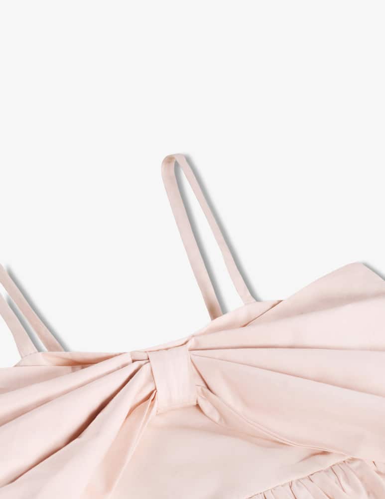 rinascente Molo Pleated bow dress