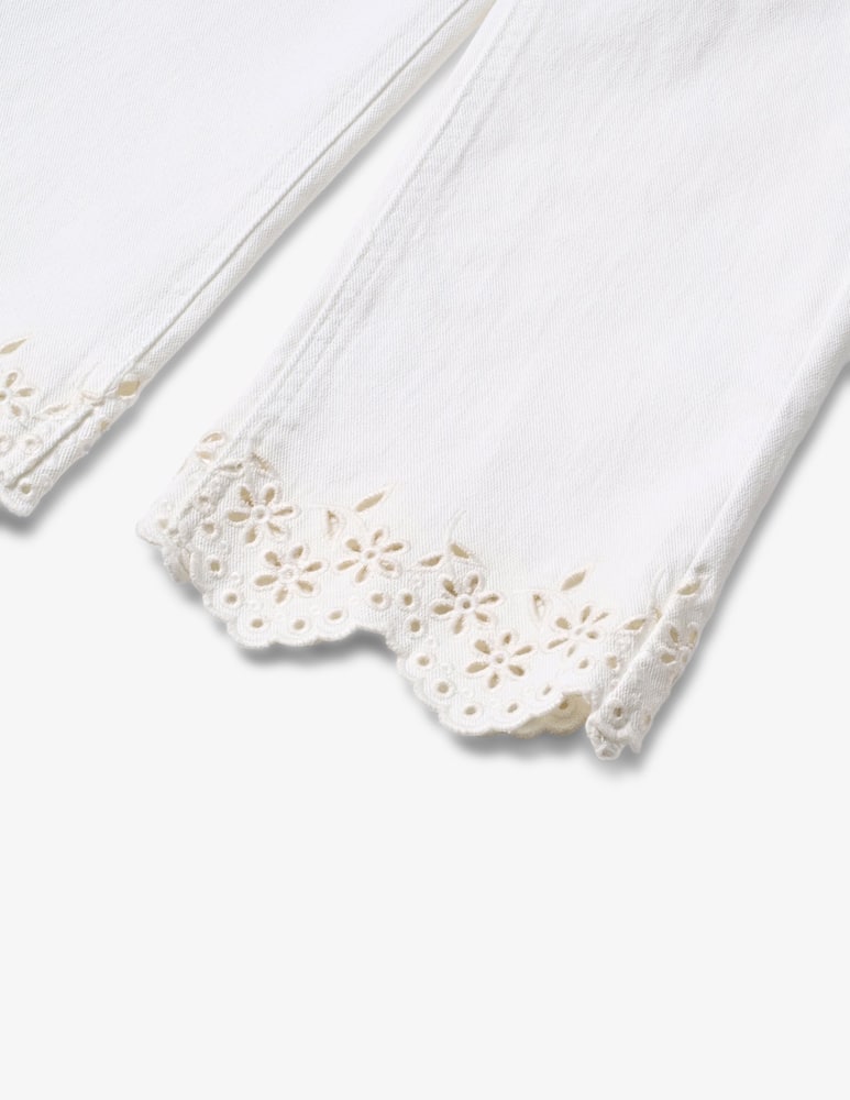 rinascente Molo Pantaloni Ava con ricamo