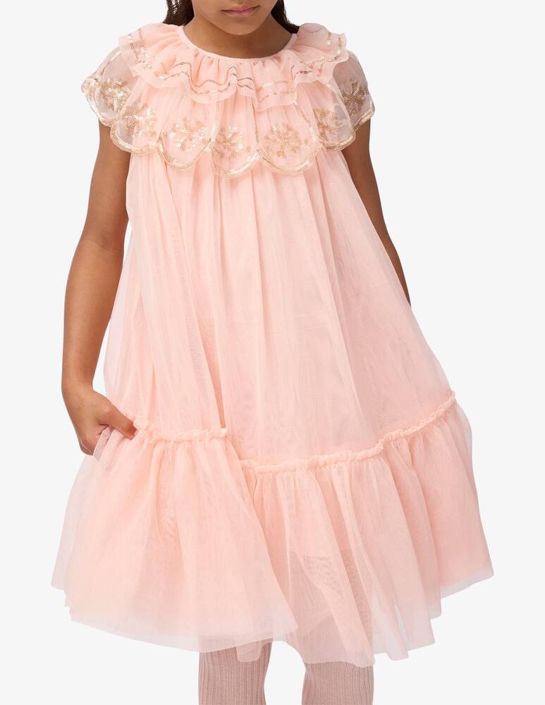 rinascente Molo Abito in tulle con volant Coline