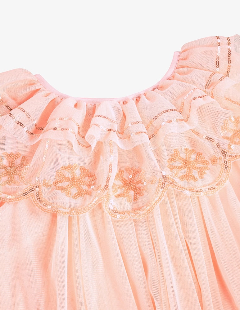 Molo Abito in tulle con volant Coline - immagine 4 Molo Abito in tulle con volant Coline - immagine 4