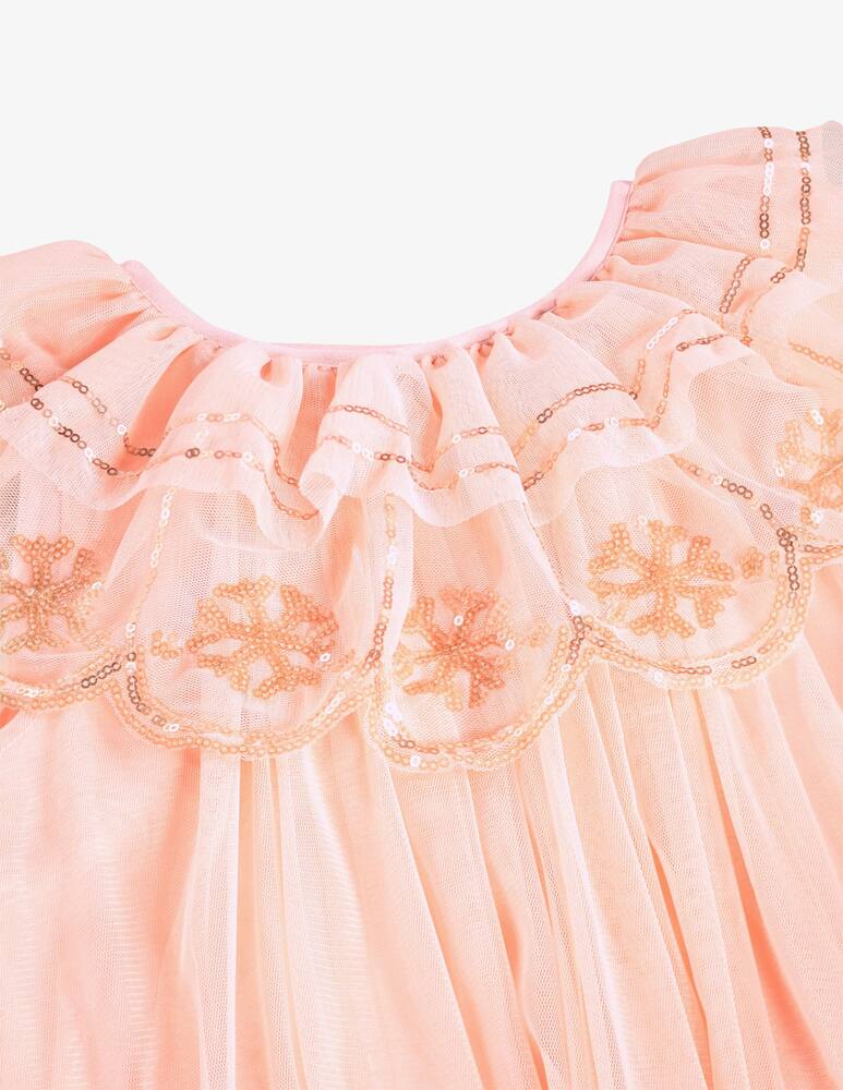 rinascente Molo Abito in tulle con volant Coline