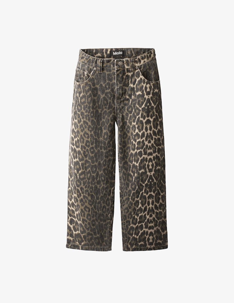 rinascente Molo Aska leopard woven pants
