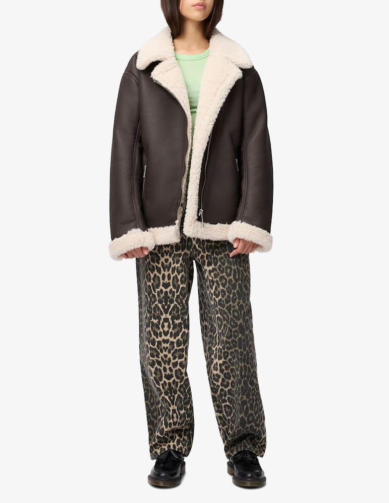 rinascente Molo Aska leopard woven pants