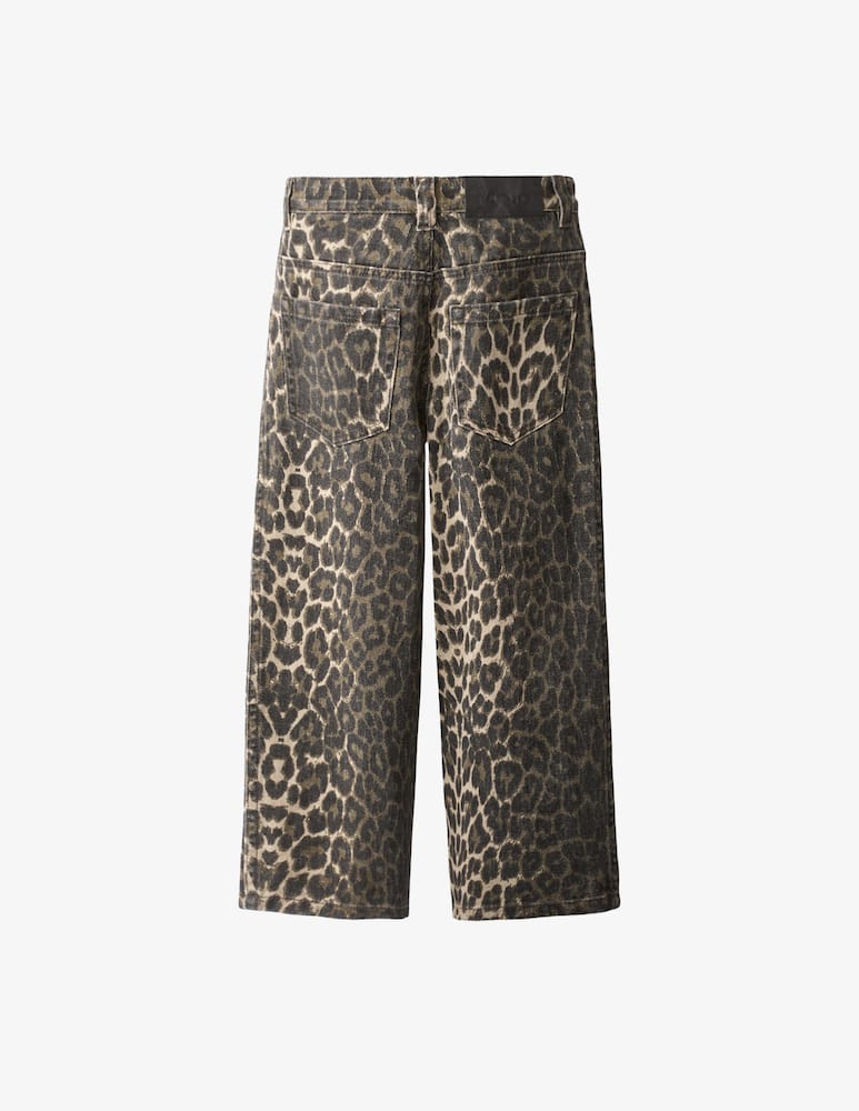 rinascente Molo Aska leopard woven pants
