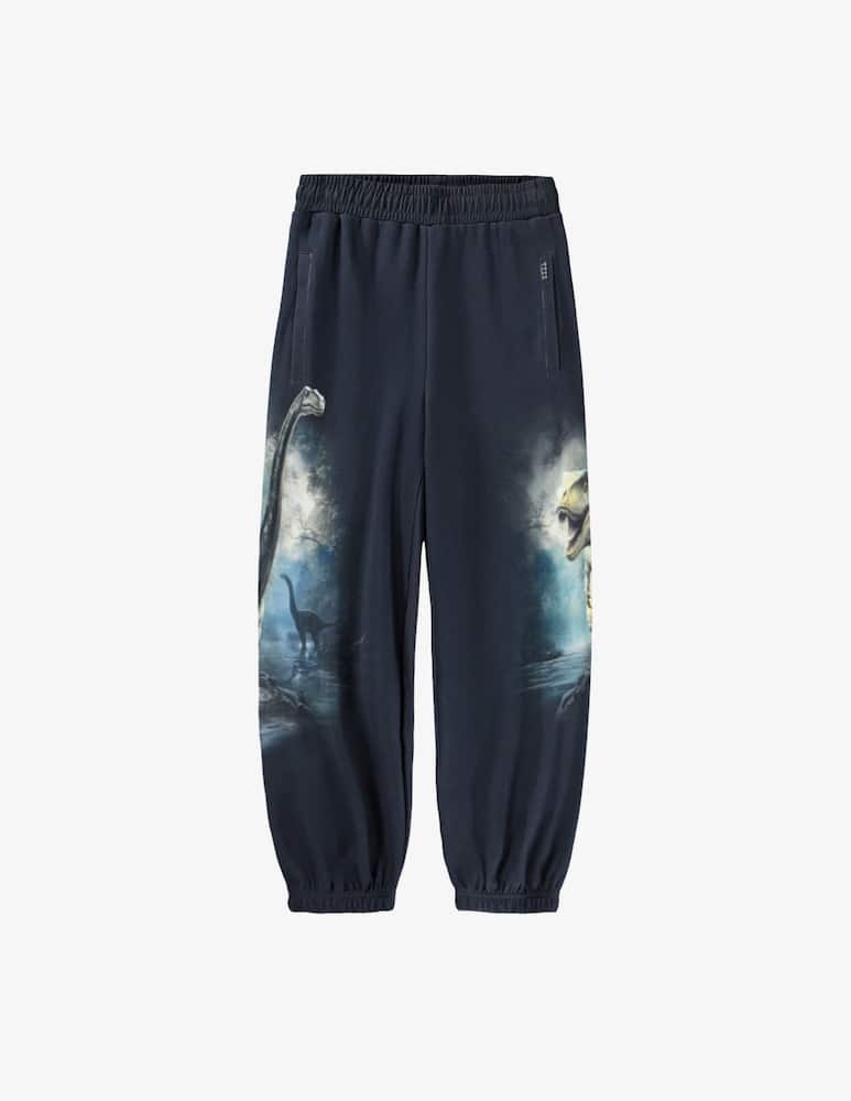 rinascente Molo Aimon soft dinosaur print joggers