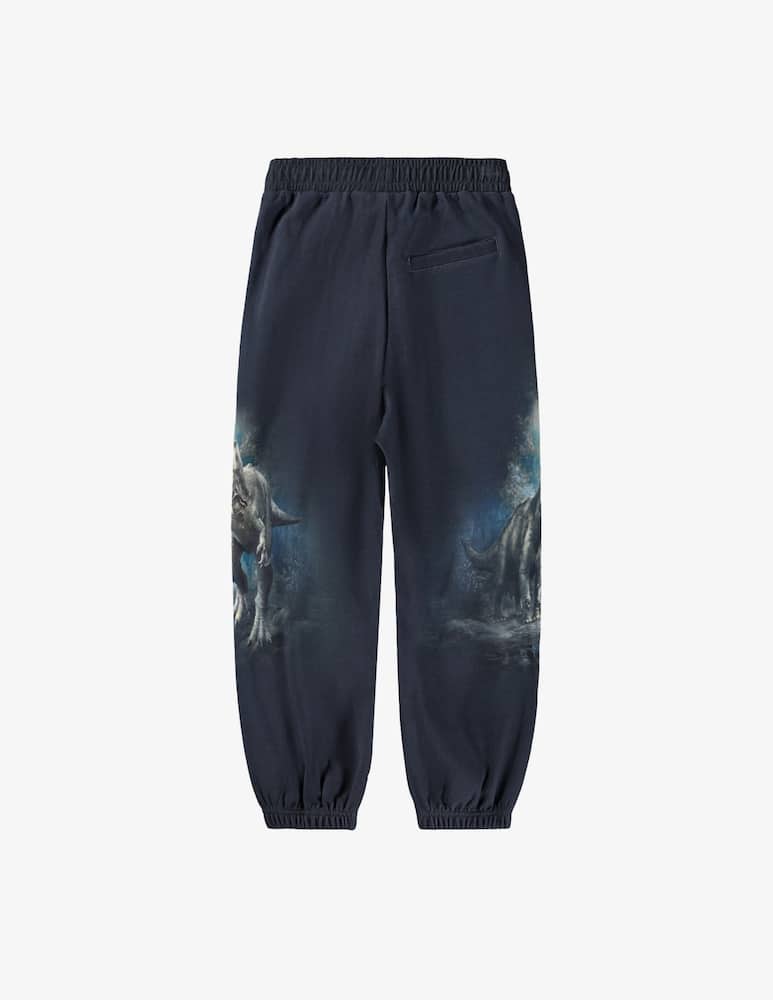 rinascente Molo Aimon soft dinosaur print joggers
