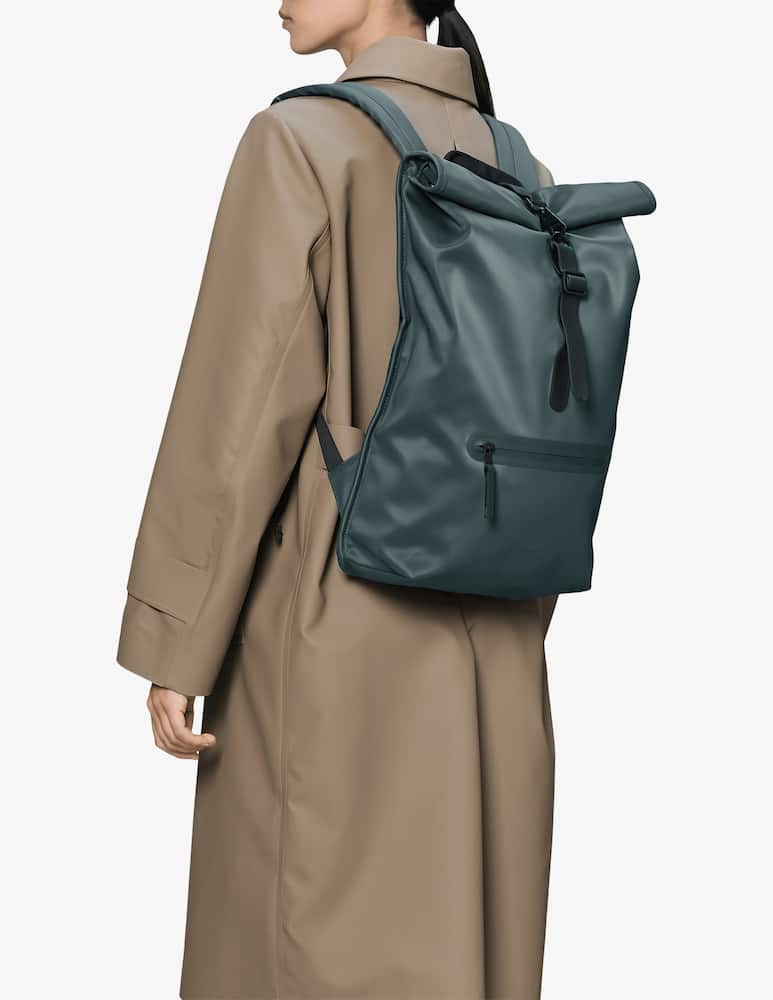 Rains Zaino rolltop rucksack W3 - immagine 4 Rains Zaino rolltop rucksack W3 - immagine 4