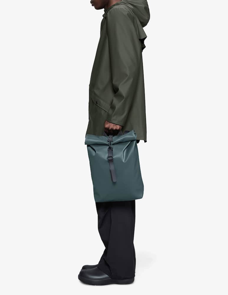 Rains Zaino rolltop rucksack mini w3 - immagine 2 Rains Zaino rolltop rucksack mini w3 - immagine 2