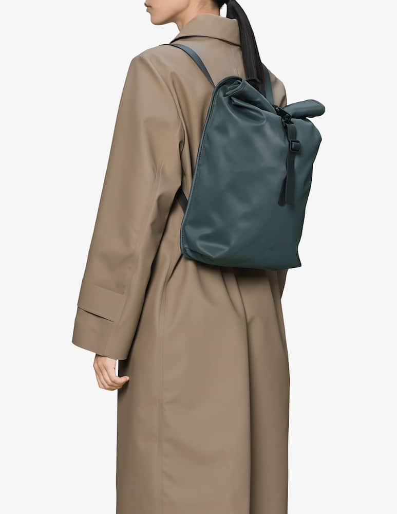Rains Zaino rolltop rucksack mini w3 - immagine 4 Rains Zaino rolltop rucksack mini w3 - immagine 4