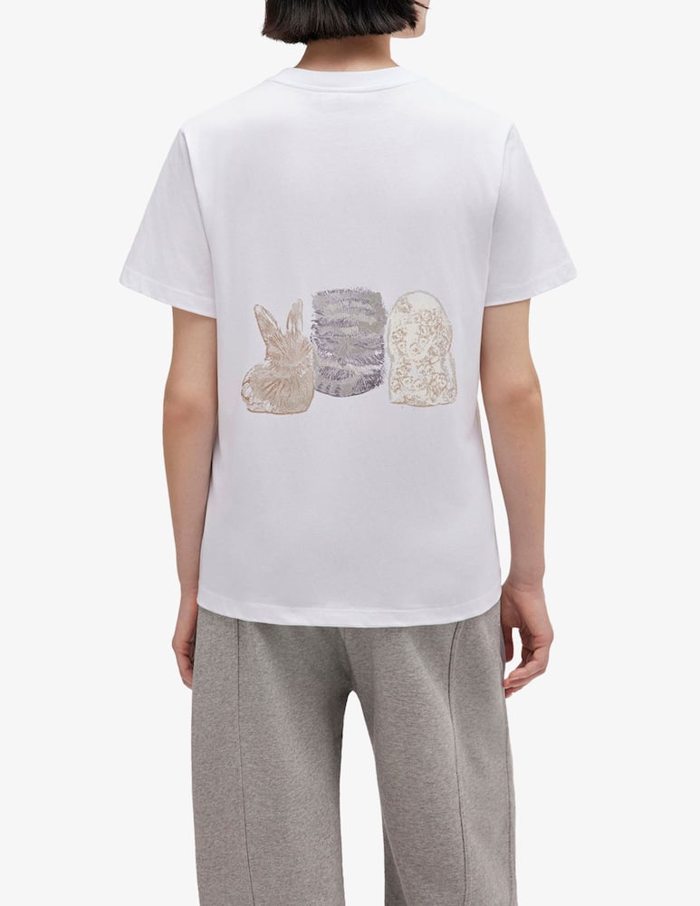 rinascente Ganni T-shirt cute animals