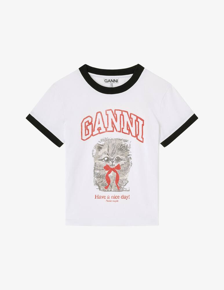 Ganni T-shirt Margot Kitty - immagine 4 Ganni T-shirt Margot Kitty - immagine 4