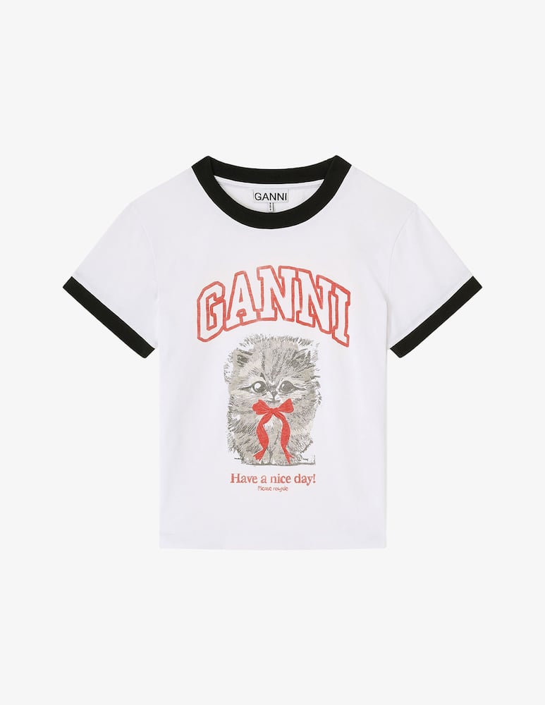 rinascente Ganni T-shirt Margot Kitty