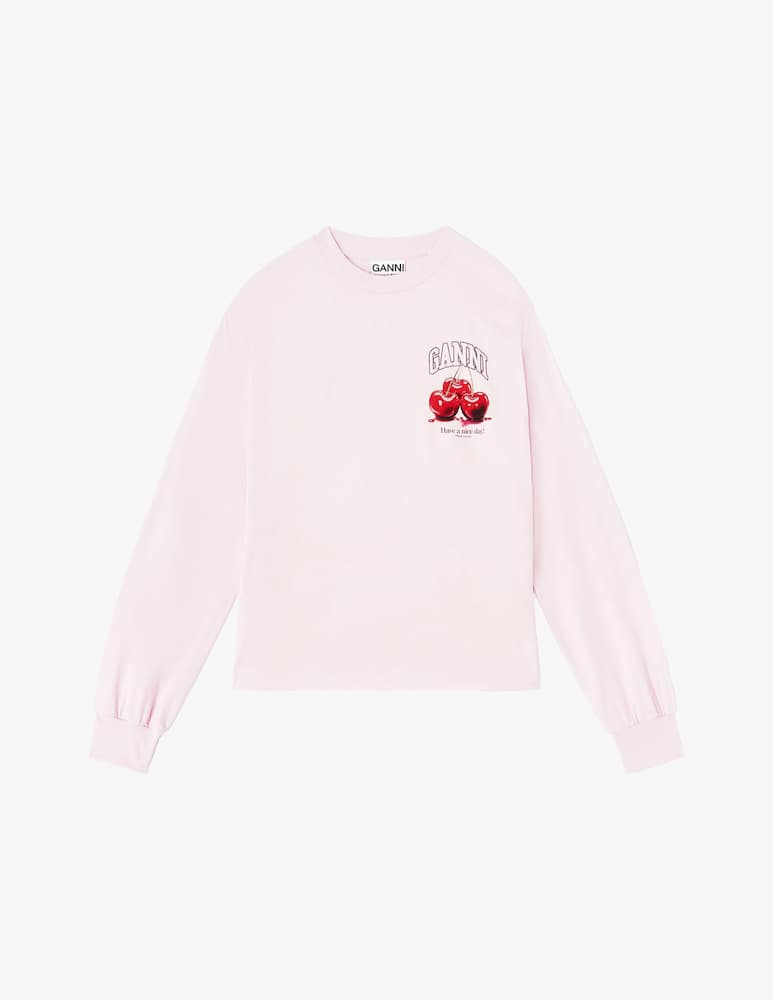 Ganni Cherry graphic sweatshirt - picture 4 Ganni Cherry graphic sweatshirt - picture 4