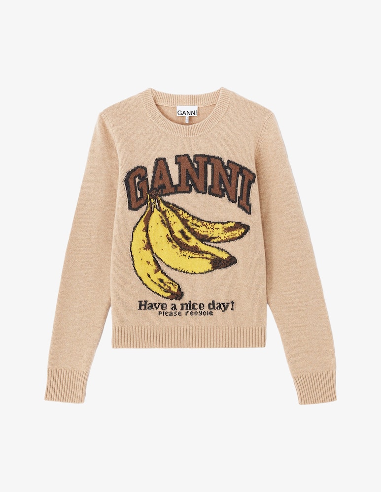 rinascente Ganni Wool blend sweater