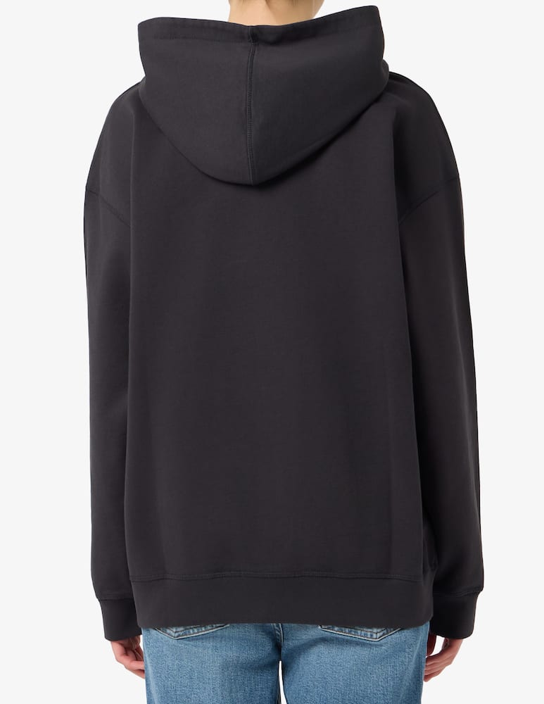 rinascente Ganni Felpa con cappuccio e stampa banane