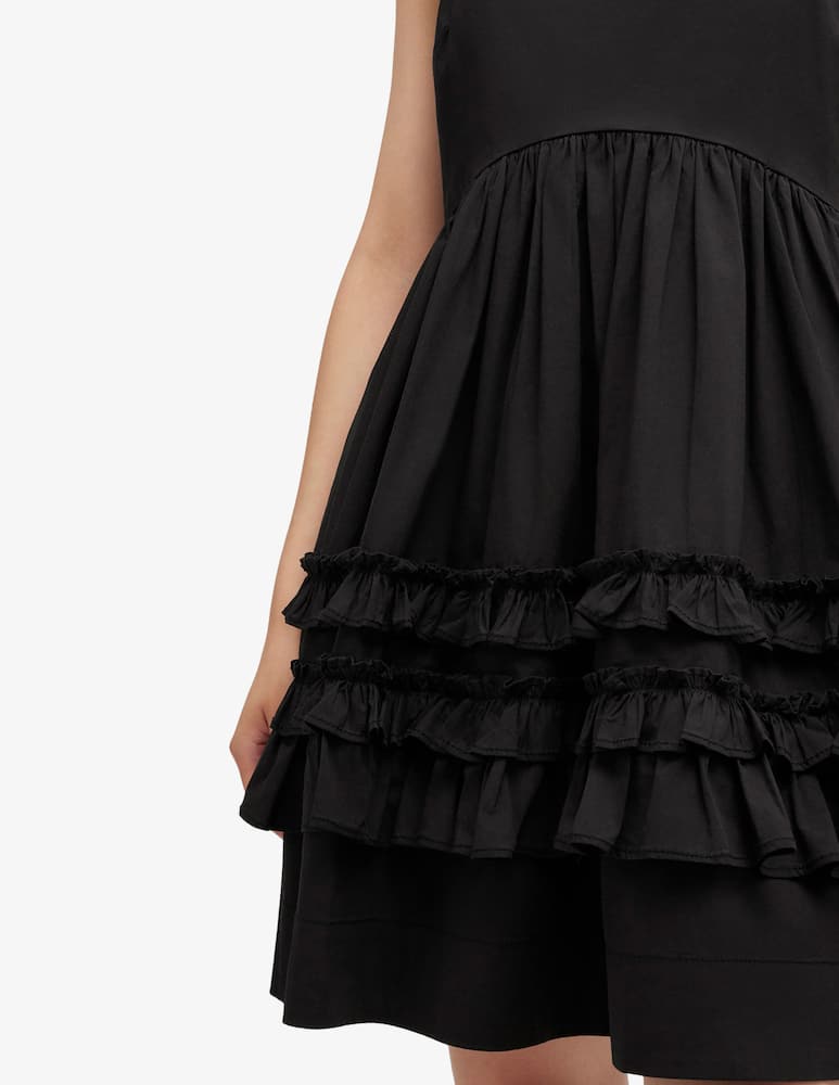 Ganni Stretch cotton mini dress - picture 2 Ganni Stretch cotton mini dress - picture 2