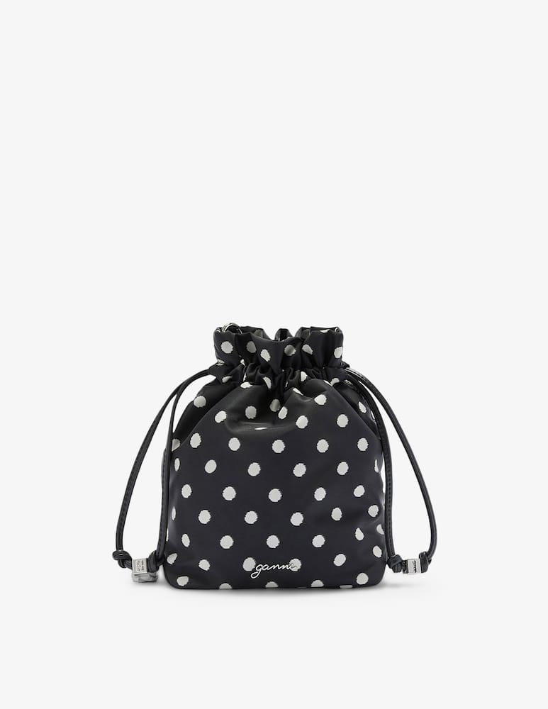 rinascente Ganni Sacchetto nylon stampato