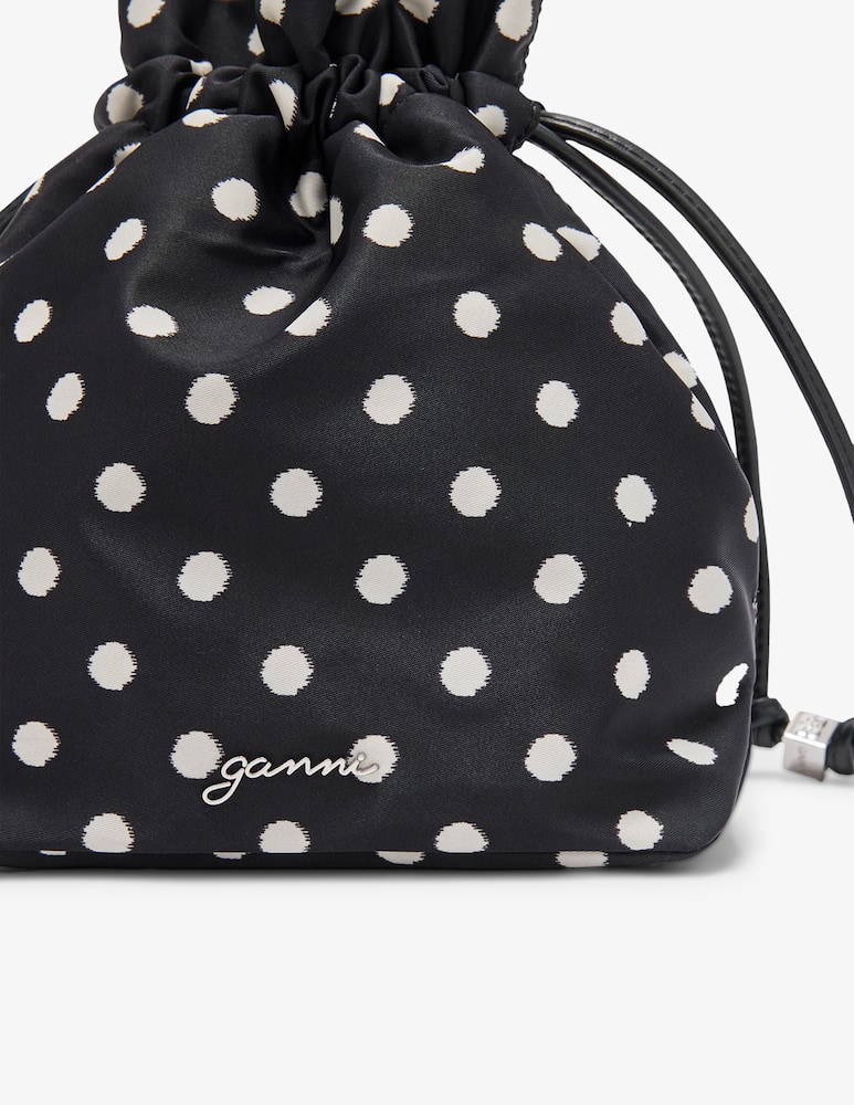 rinascente Ganni Sacchetto nylon stampato