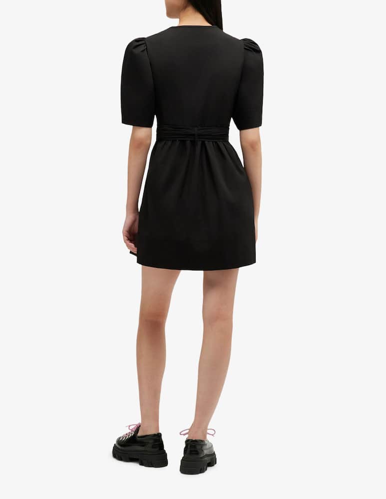 rinascente Ganni Stretch cotton mini dress