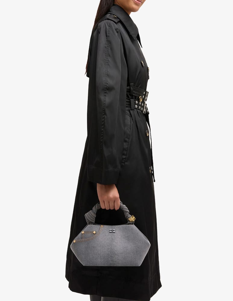rinascente Ganni Borsa Bou Small in jeans