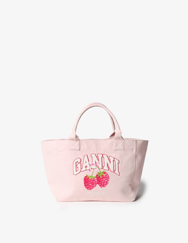 Ganni Borsa shopper Media Raspberry - immagine 1 Ganni Borsa shopper Media Raspberry - immagine 1