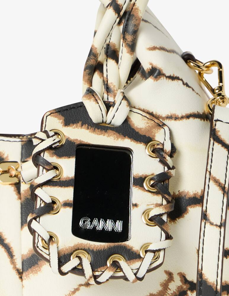 Ganni Mini zebra hobo bag - picture 3 Ganni Mini zebra hobo bag - picture 3