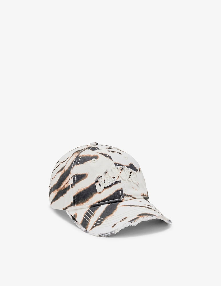Ganni Cappello in canvas di cotone zebrato - immagine 1 Ganni Cappello in canvas di cotone zebrato - immagine 1
