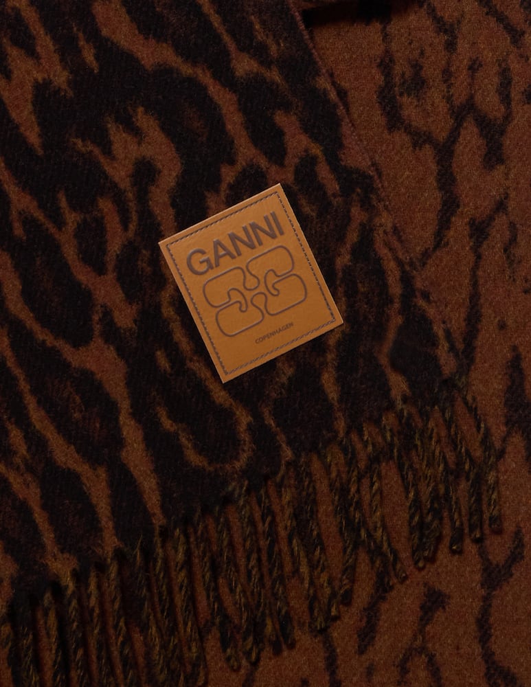 Ganni Wool scarf - picture 2 Ganni Wool scarf - picture 2