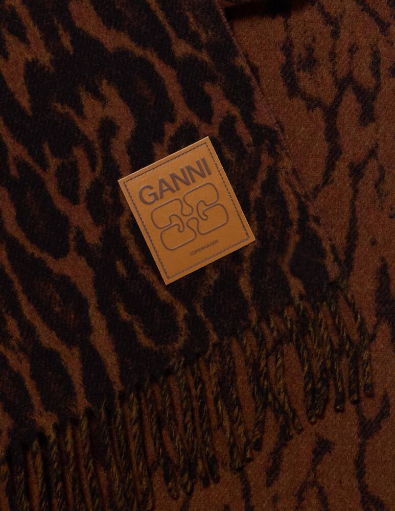 rinascente Ganni Wool scarf