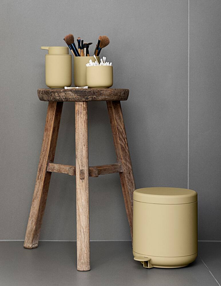 rinascente Zone Ume Toothbrush Mug - Beige