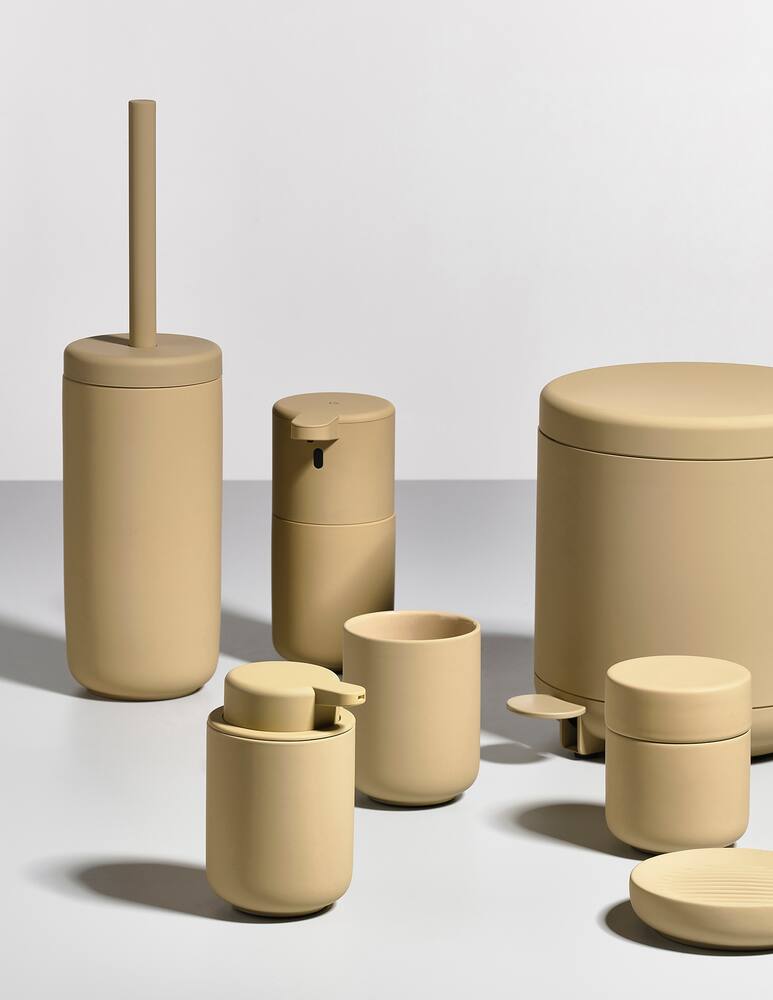 rinascente Zone Ume Toothbrush Mug - Beige
