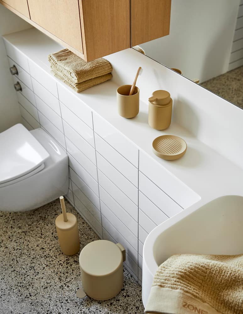 rinascente Zone Ume  Soap Dish - Beige