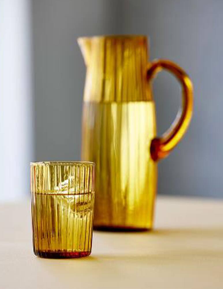 rinascente Bitz Kusintha Water Glass - Brown