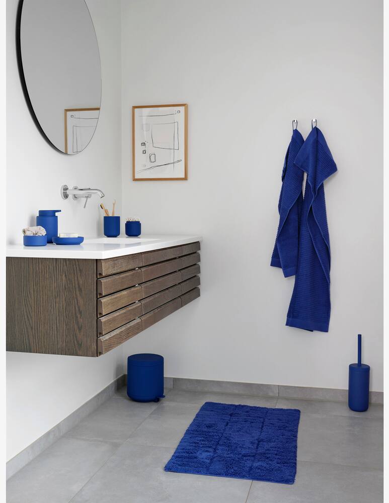 rinascente Zone Denmark Ume Toilet Brush Dia 10 X 38.7 Cm Indigo Blue