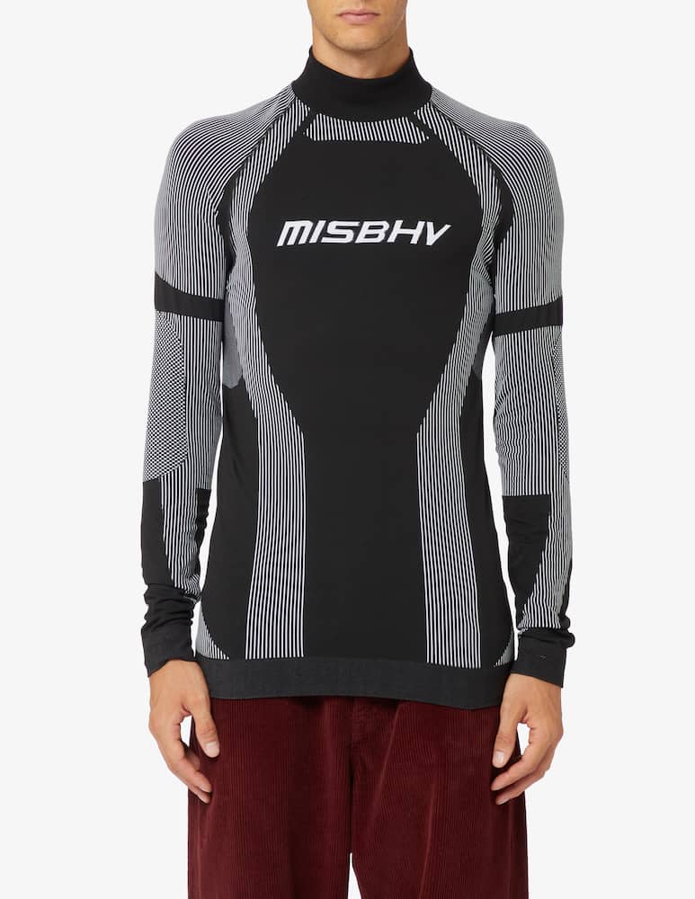 rinascente Misbhv Maglietta maniche lunghe sport logo