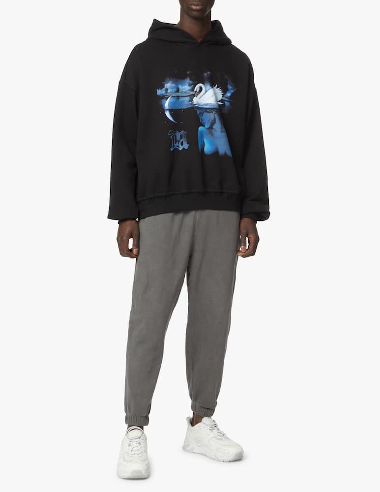 rinascente Misbhv Love you hoodie - black