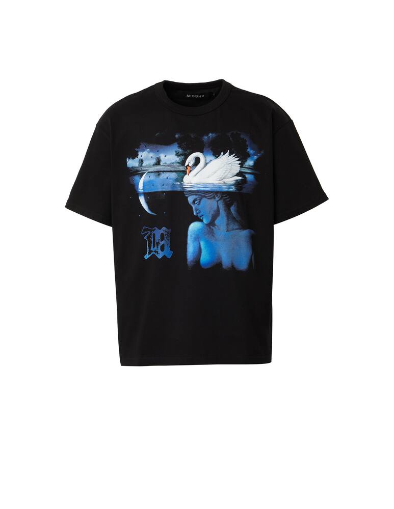 rinascente Misbhv Maglietta love you retro - nero