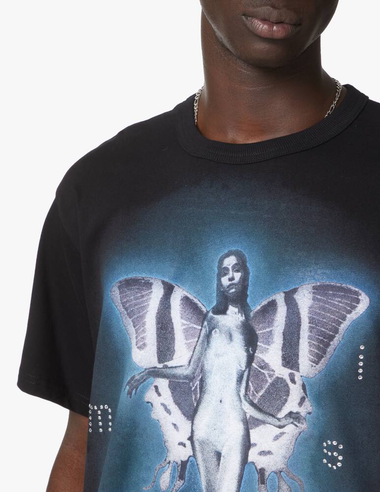 rinascente Misbhv Dream machine short sleeve shirt - black