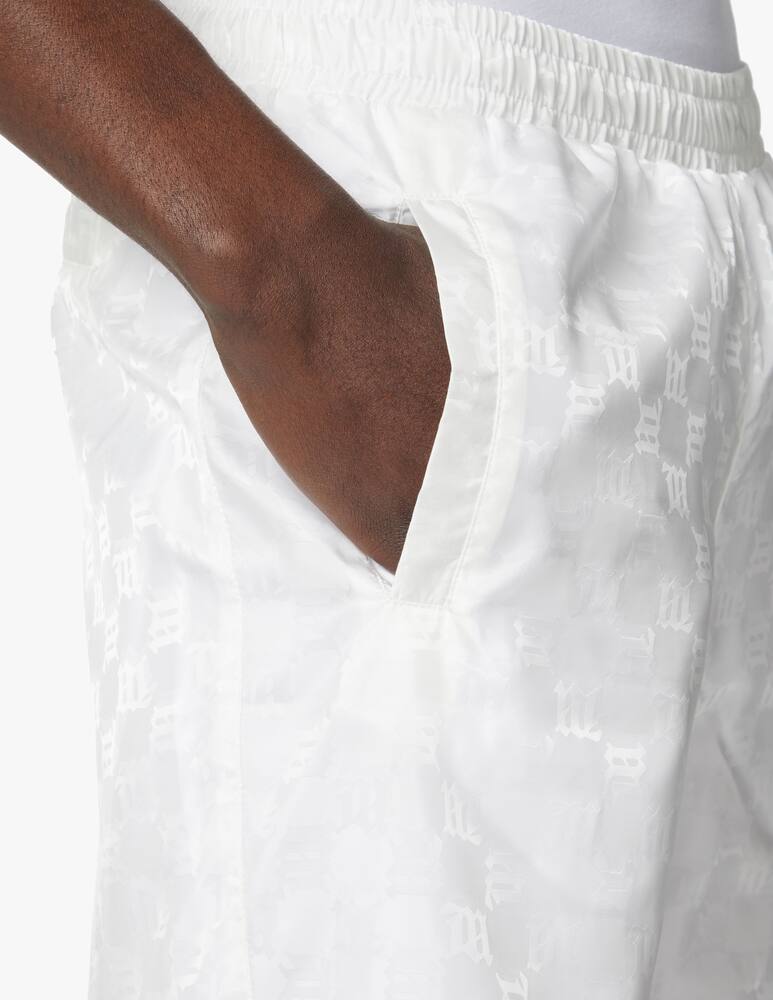 rinascente Misbhv Nylon monogram shorts - white