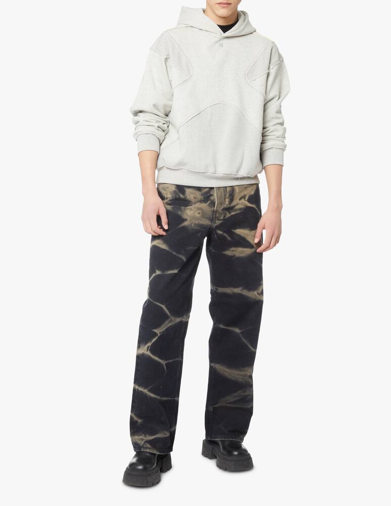 rinascente Misbhv Felpa con cappuccio in cotone riciclato - grigio