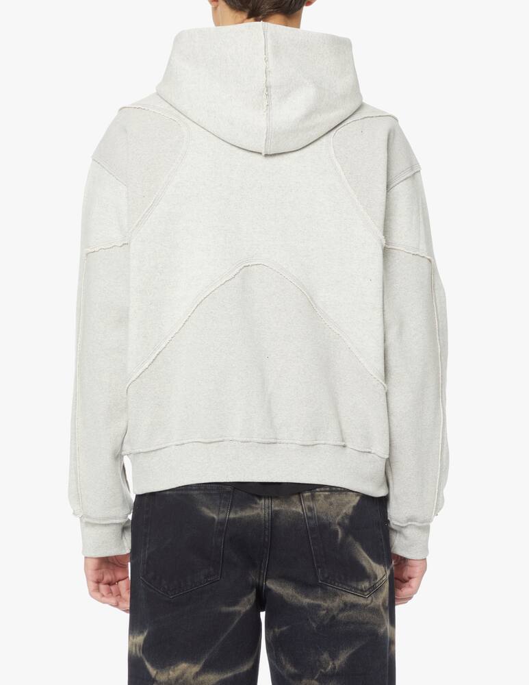 rinascente Misbhv Felpa con cappuccio in cotone riciclato - grigio