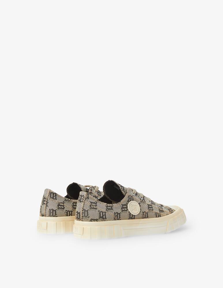 rinascente Misbhv Sneaker low top monogram - beige