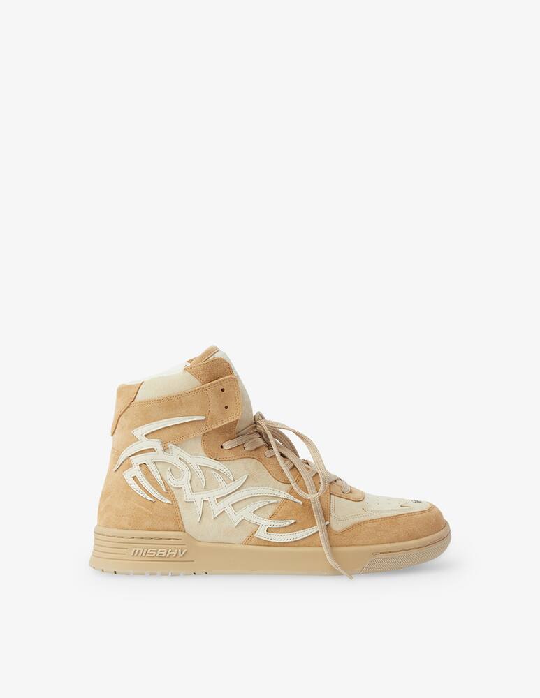 Misbhv Hi top tribal sneakers - beige - picture 1