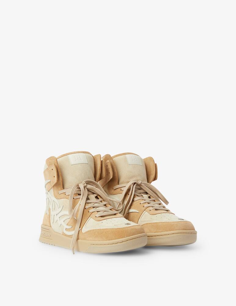rinascente Misbhv Hi top tribal sneakers - beige